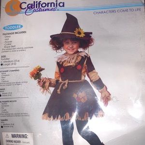 Toddler Girl Halloween Costume (Pumpkin Patch Scarecrow)